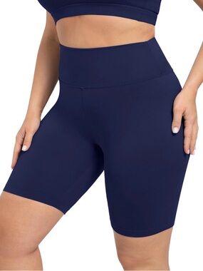 NWT VALANDY Creamlush Plus Size Biker Shorts for Women Ultra Soft Yoga Shorts